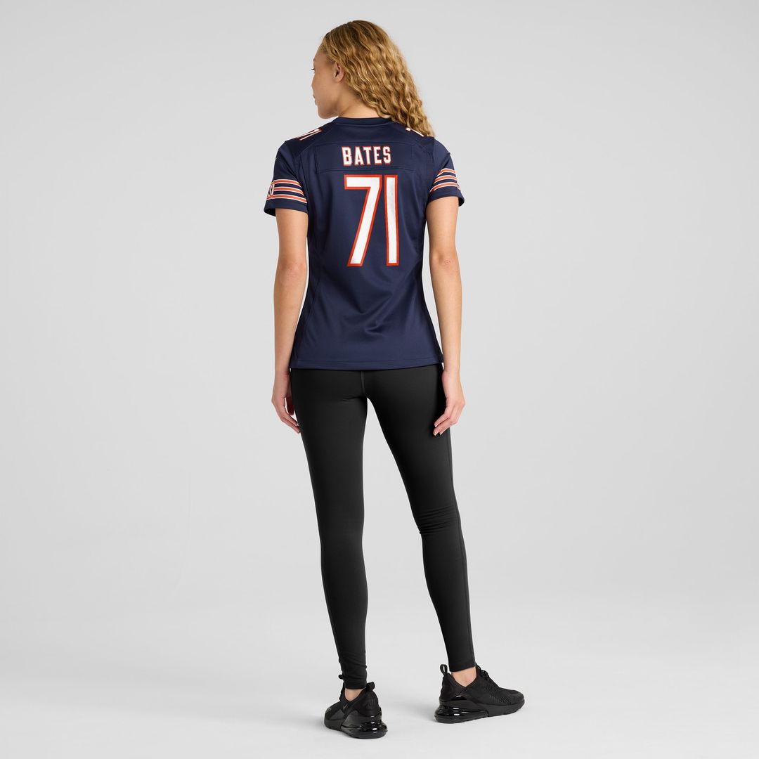 Ryan Bates Chicago Bears Nike Women's  Game Official Jersey -  Navy