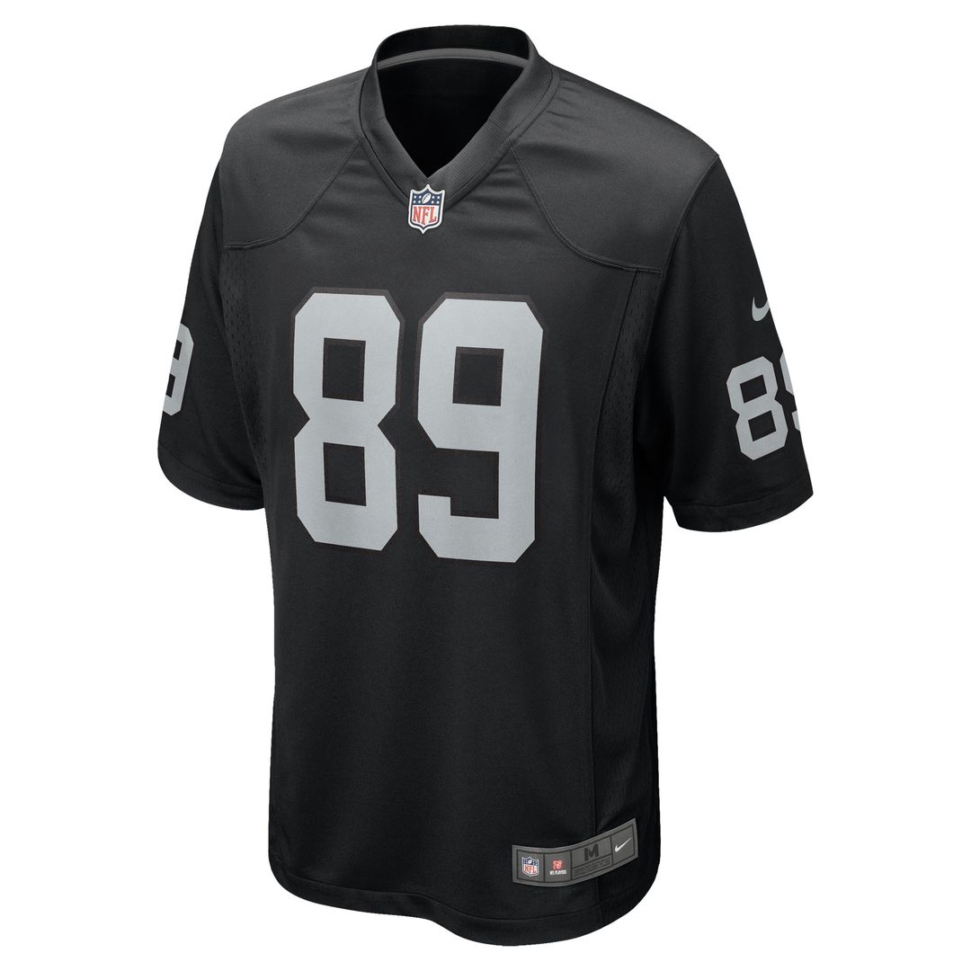 Brock Bowers Las Vegas Raiders Nike Game Official Jersey -  White