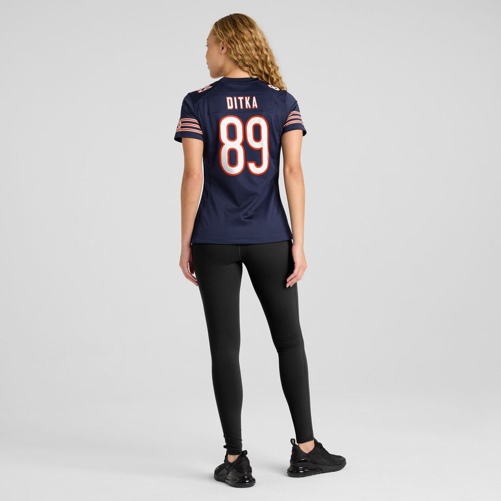 Mike Ditka Chicago Bears Nike Women's Game Retired Player Official Jersey - Navy