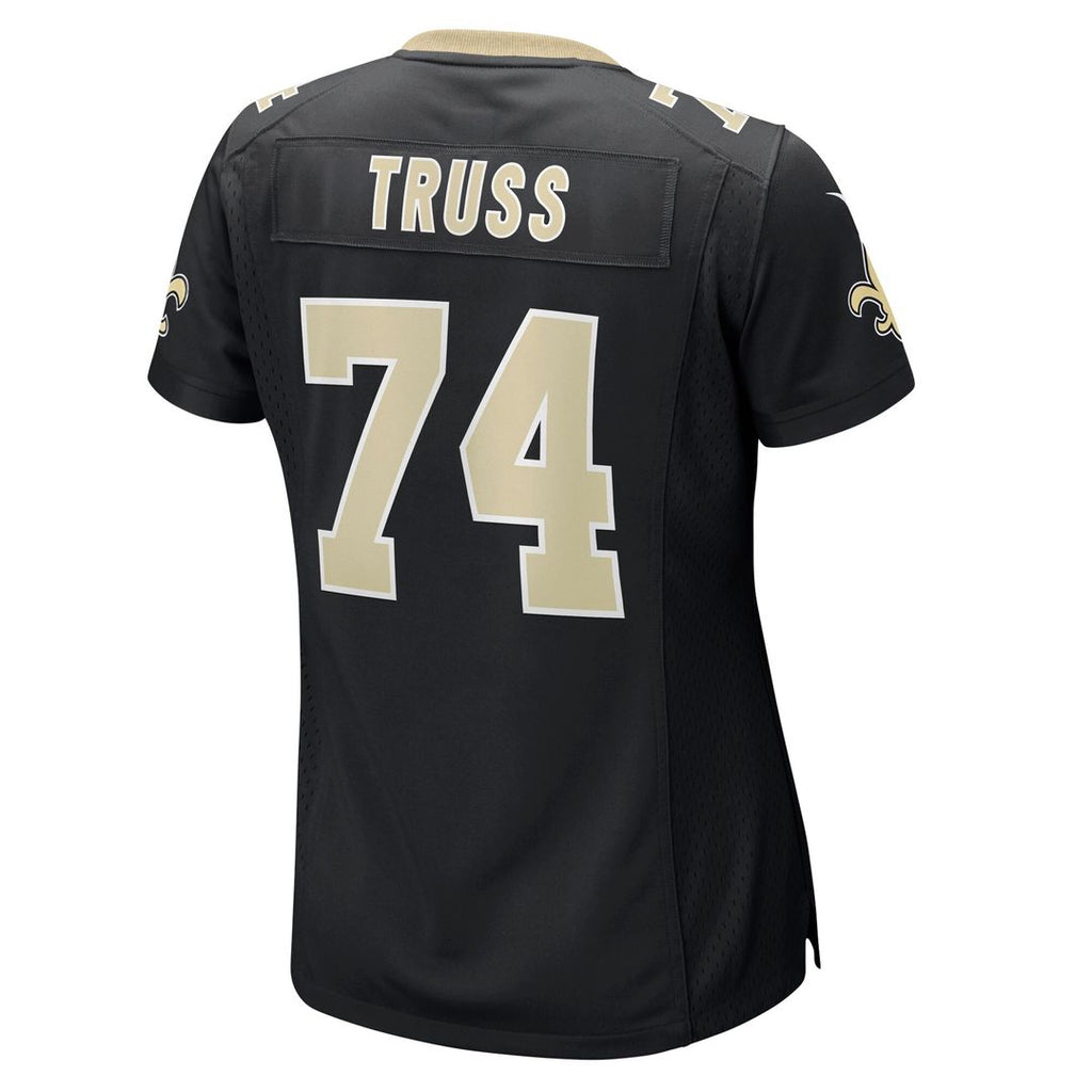 Xavier Truss New Orleans Saints Nike Women's Team Game Official Jersey -  Black