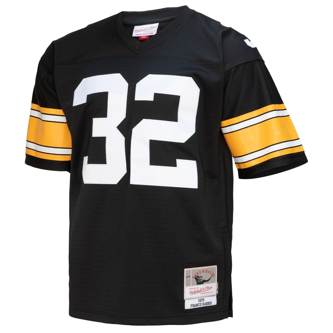Franco Harris Pittsburgh Steelers Mitchell & Ness Legacy Replica Official Jersey - White