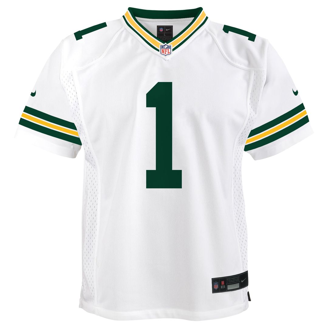 Micah Parsons Green Bay Packers Nike Youth White Game Official Jersey - White