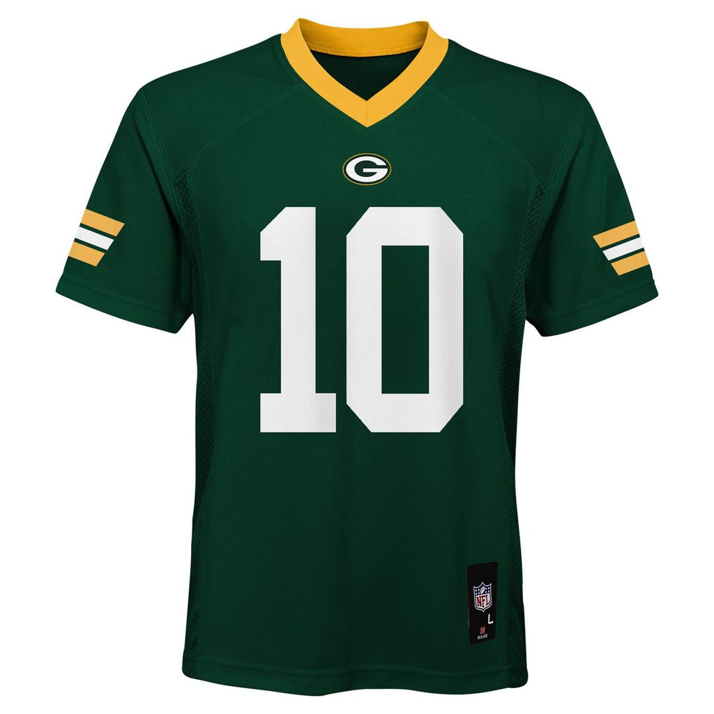 Jordan Love Green Bay Packers Youth Player Replica Jersey - Green