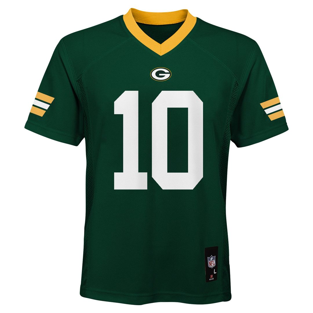 Jordan Love Green Bay Packers Youth Player Replica Jersey - Green