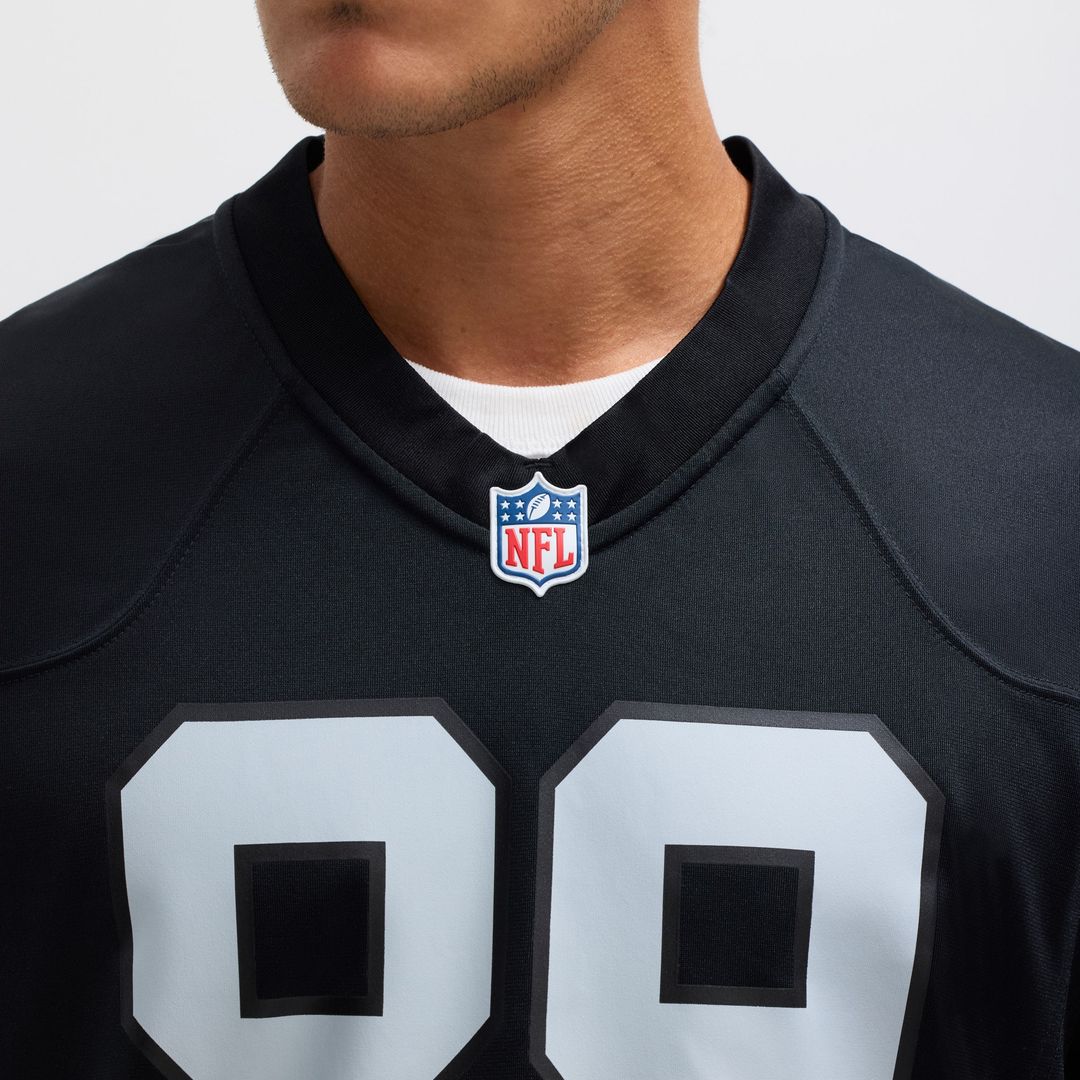 Brock Bowers Las Vegas Raiders Nike Game Official Jersey -  White