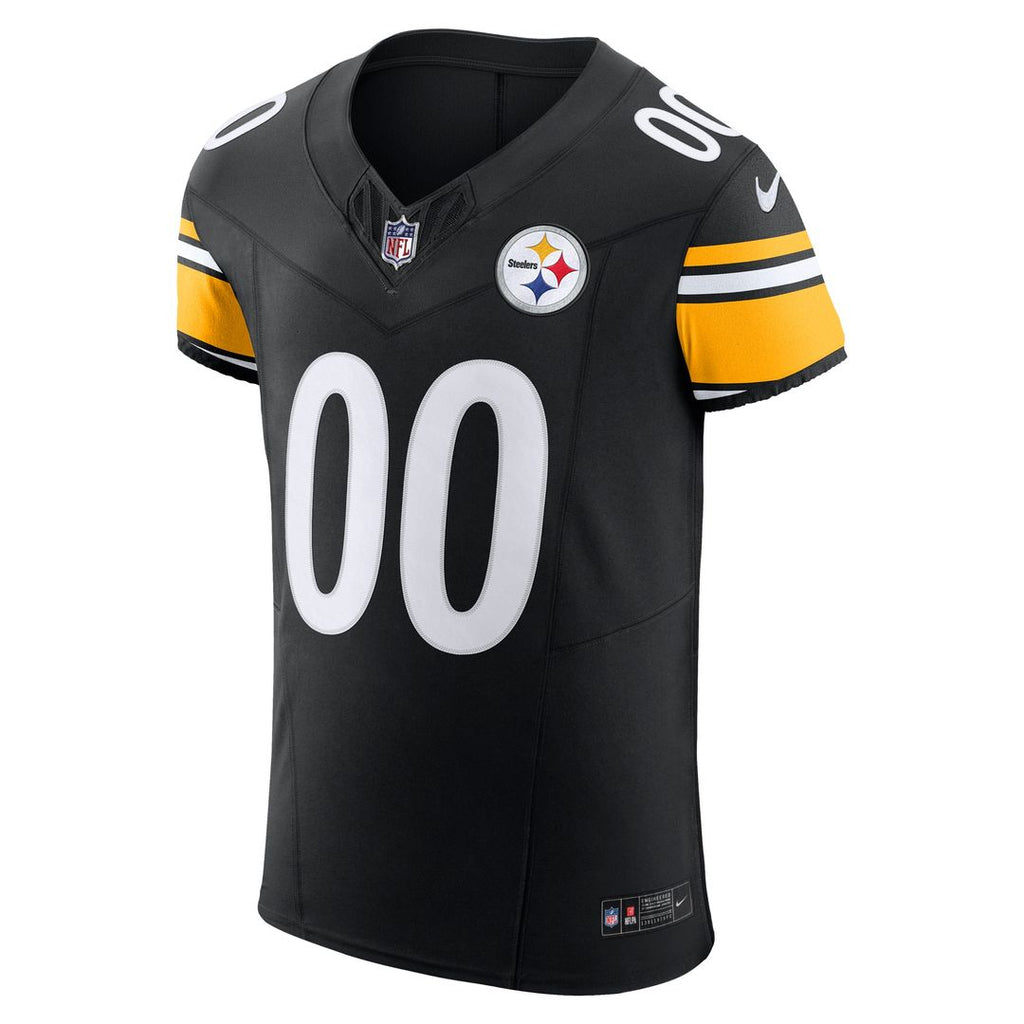 Pittsburgh Steelers Nike Vapor F.U.S.E. Elite Custom Official Jersey - Black