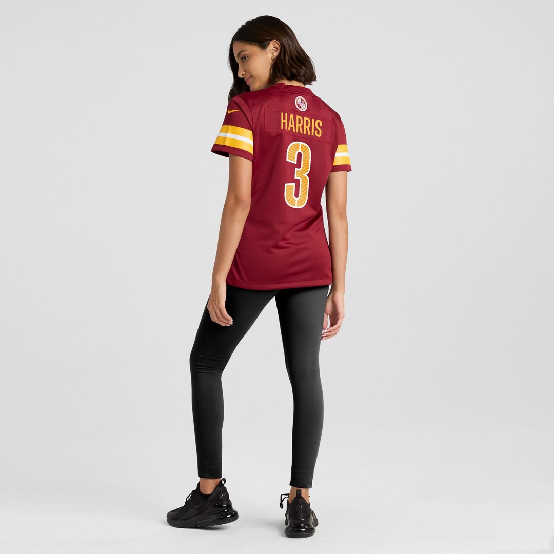 Will Harris Washington Commanders Nike Women's Team Game Jersey - Burgundy