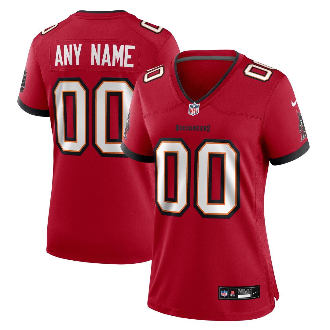 Nike Tampa Bay Buccaneers Women's Custom Game Official Jersey - Red