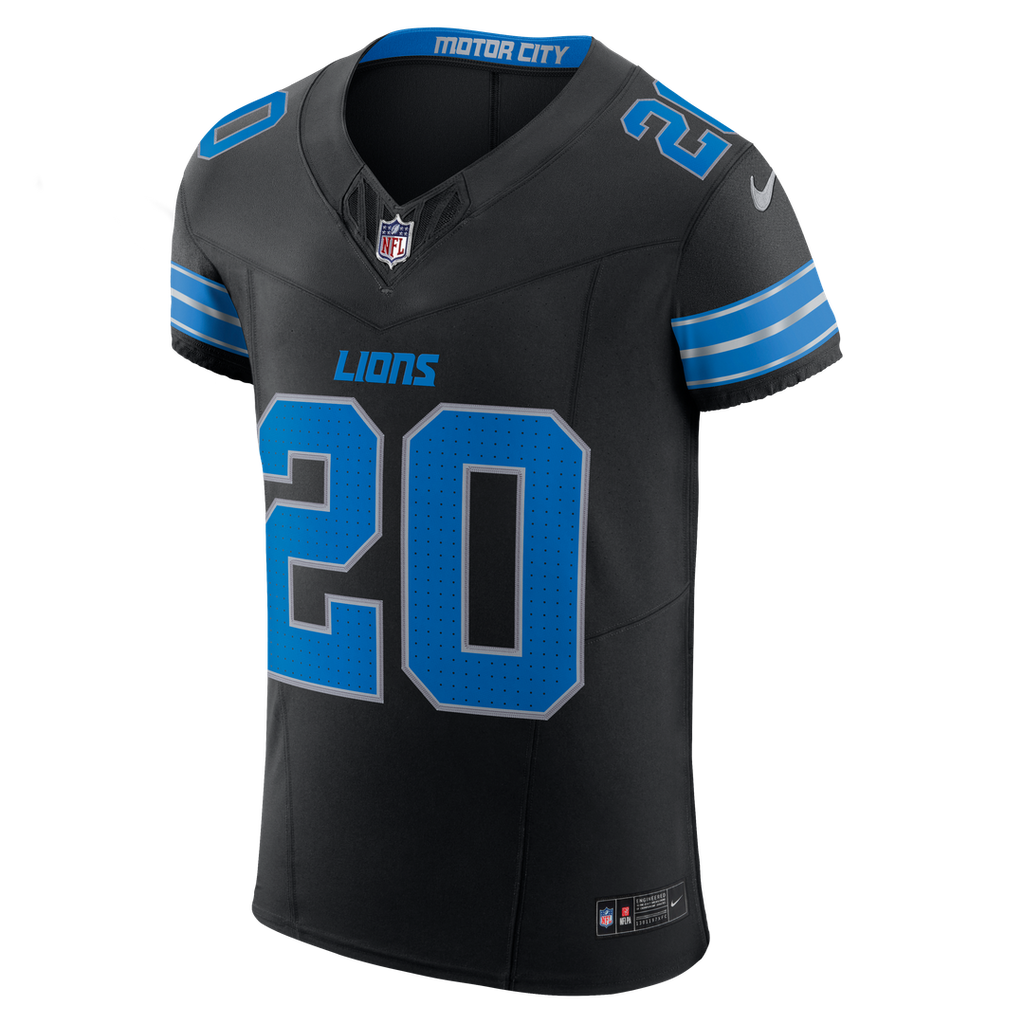 Barry Sanders Detroit Lions Nike Vapor F.U.S.E. Elite Jersey - Blue