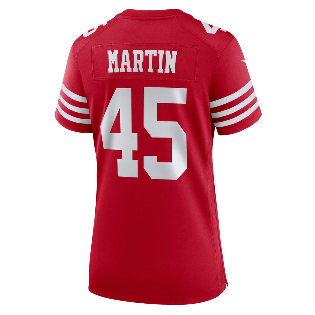 Nick Martin San Francisco 49ers Nike Women's Team Game Jersey - Scarlet