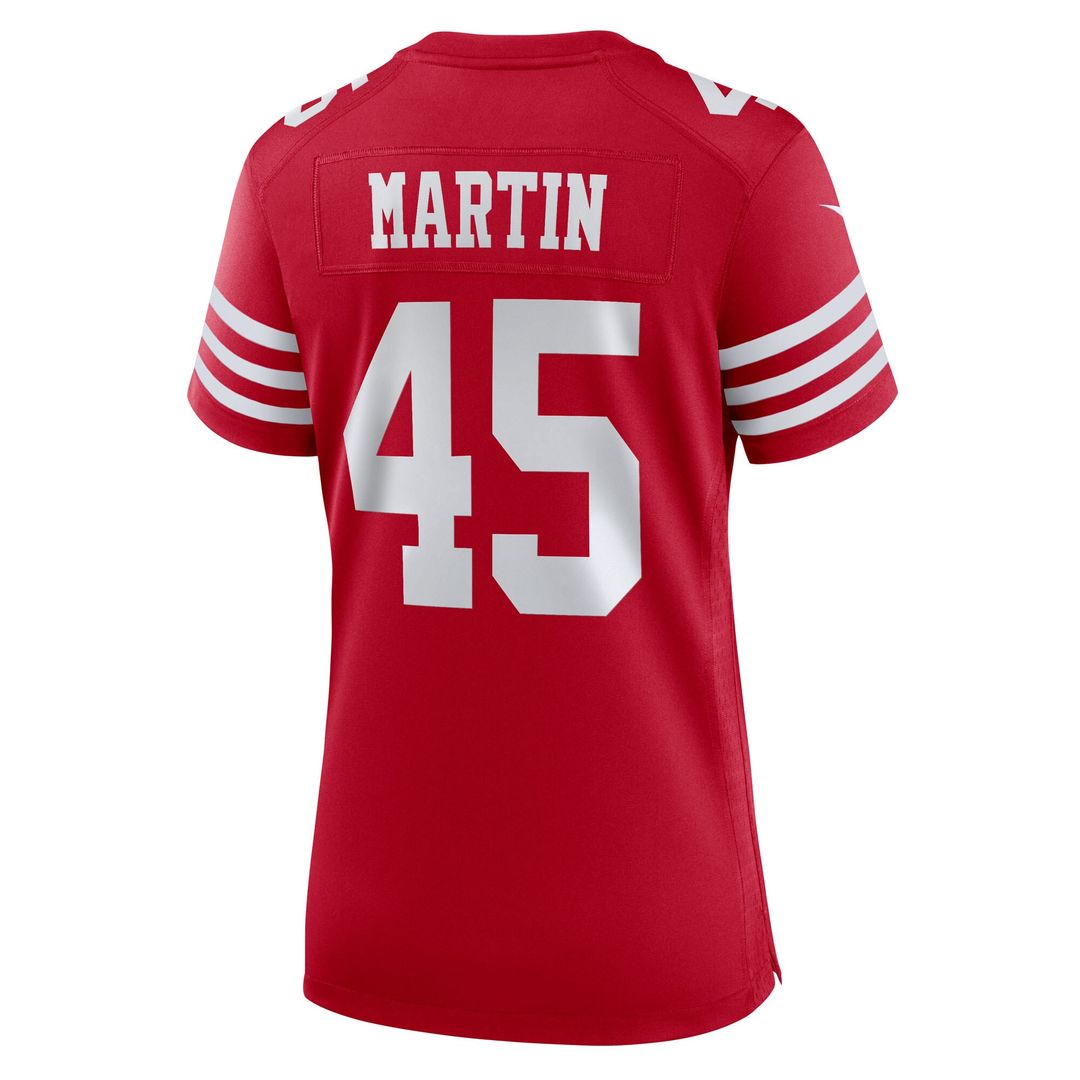 Nick Martin San Francisco 49ers Nike Women's Team Game Jersey - Scarlet