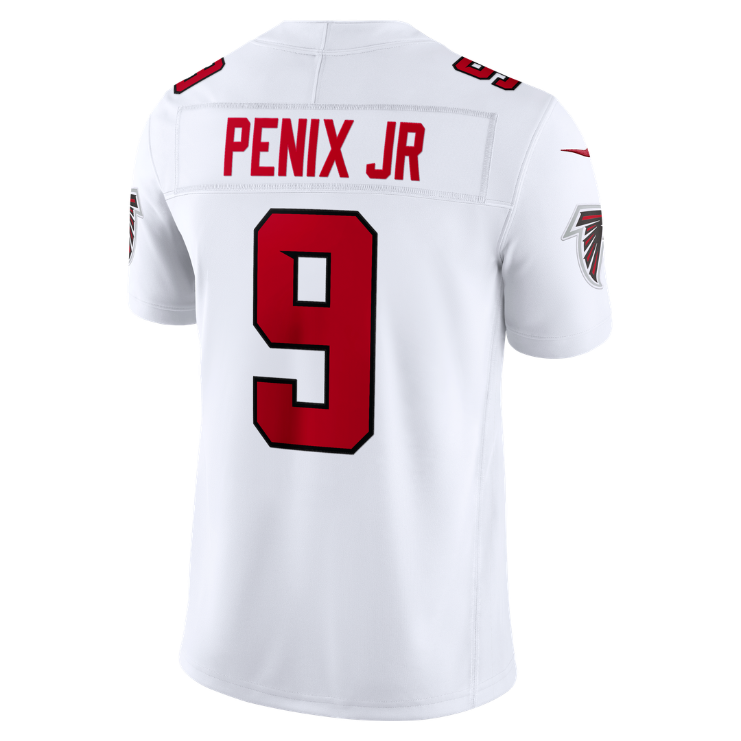 Michael Penix Jr. Atlanta Falcons Nike Vapor F.U.S.E. Stitched Limited Official Jersey - Red