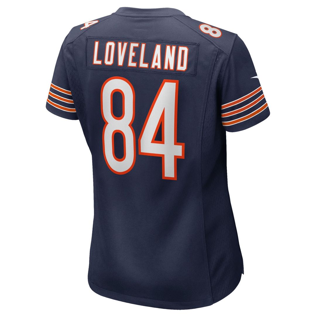 Colston Loveland Chicago Bears Nike Women's Team Game Jersey - Navy
