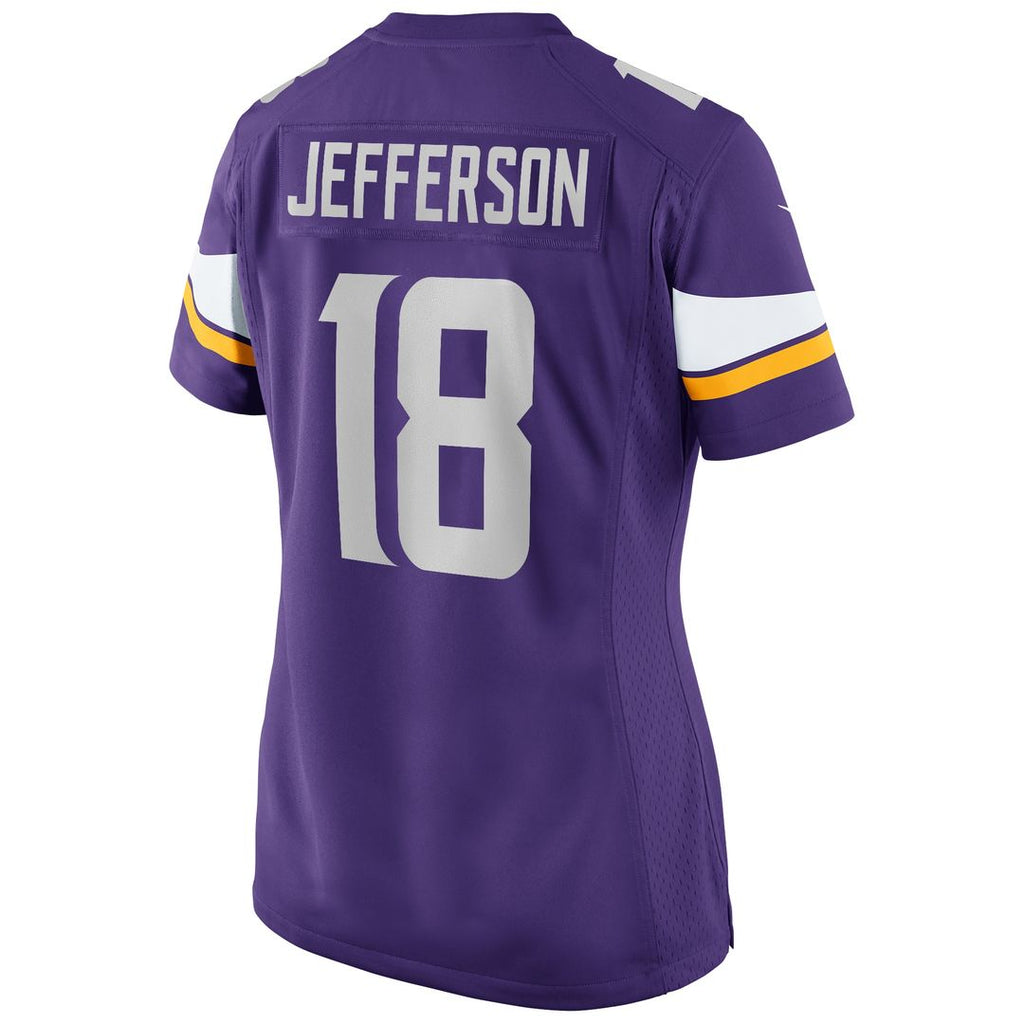 Justin Jefferson Minnesota Vikings Nike Women's Game Official Jersey - Purple
