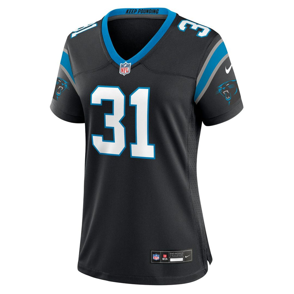Corey Thornton Carolina Panthers Nike Women's Team Game Jersey - Black