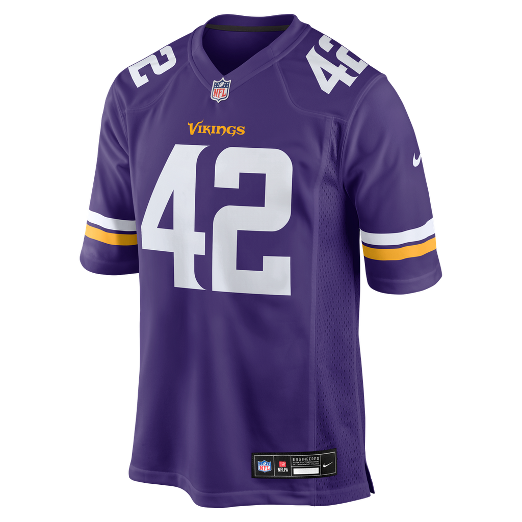 Andrew DePaola Minnesota Vikings Nike Game Official Jersey - Purple