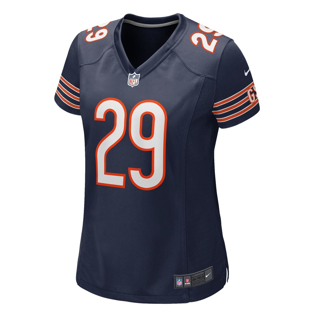Tyrique Stevenson Chicago Bears Nike Women's  Game Official Jersey -  Navy