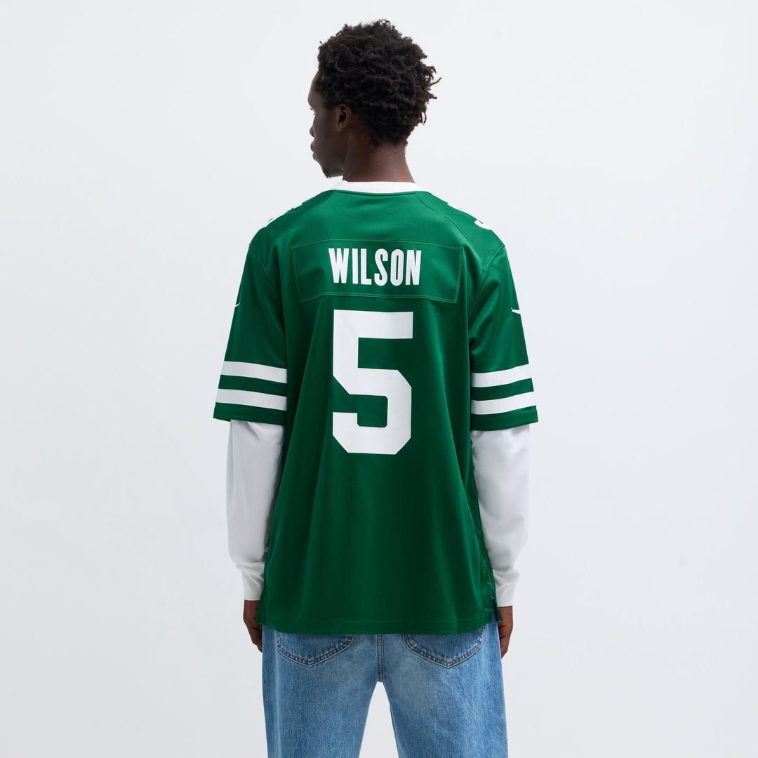 Garrett Wilson New York Jets Nike Game Official Jersey - Legacy Green