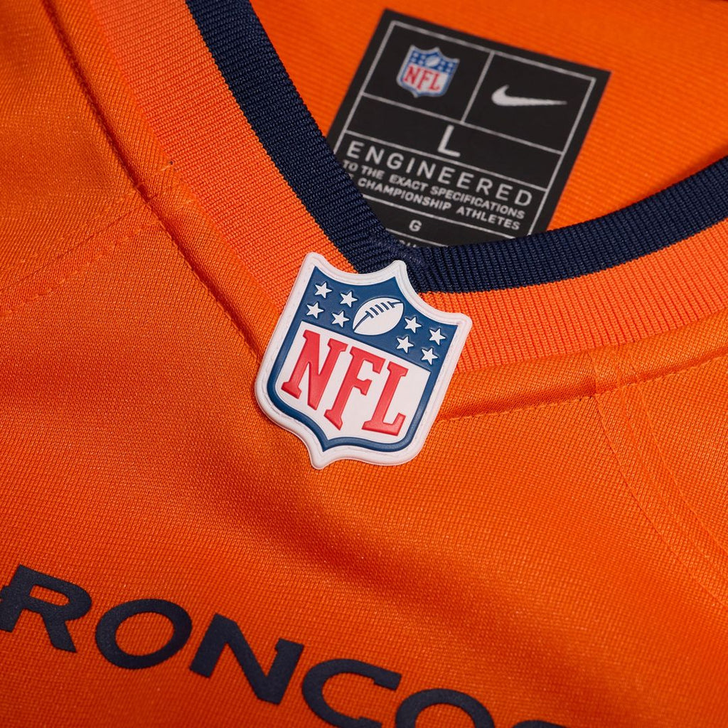 Jaleel McLaughlin Denver Broncos Nike Team Game Official Jersey -  Orange