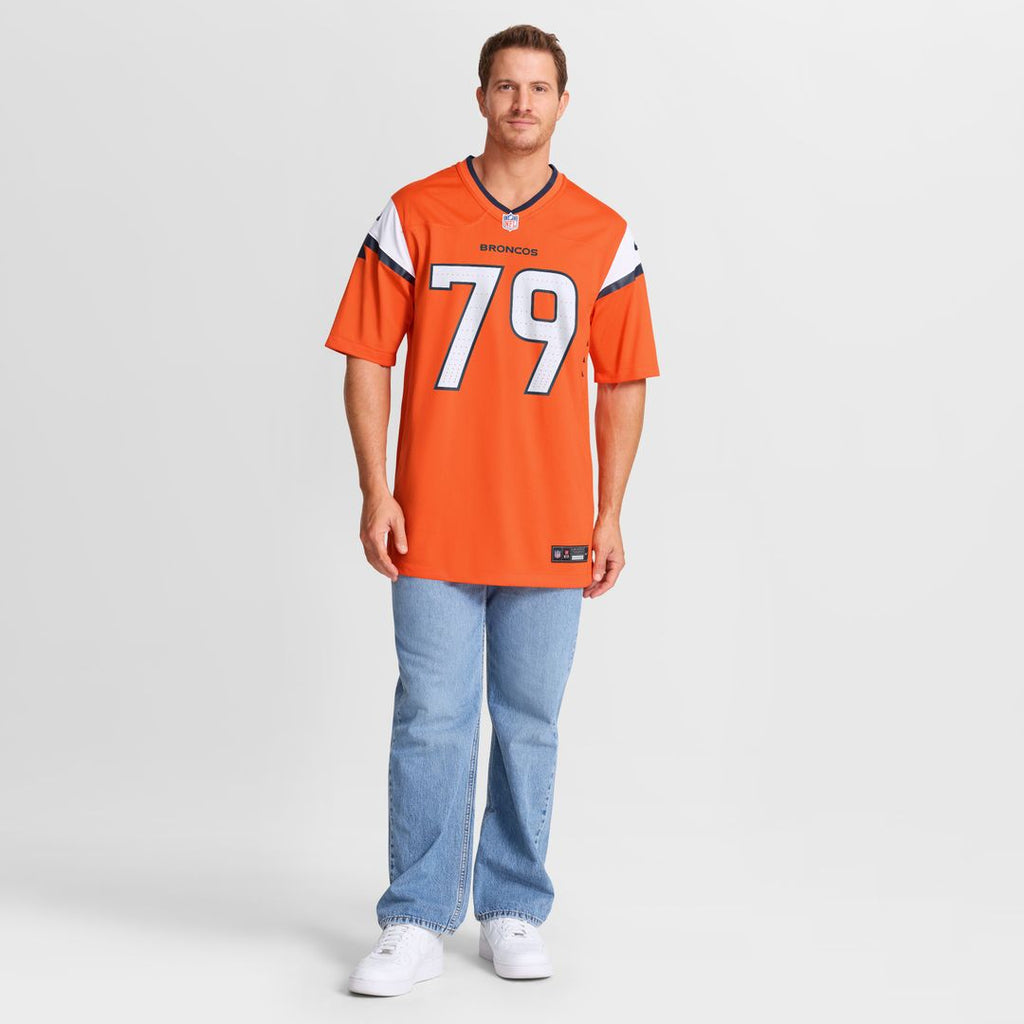 Matt Peart Denver Broncos Nike Team Game Jersey - Orange