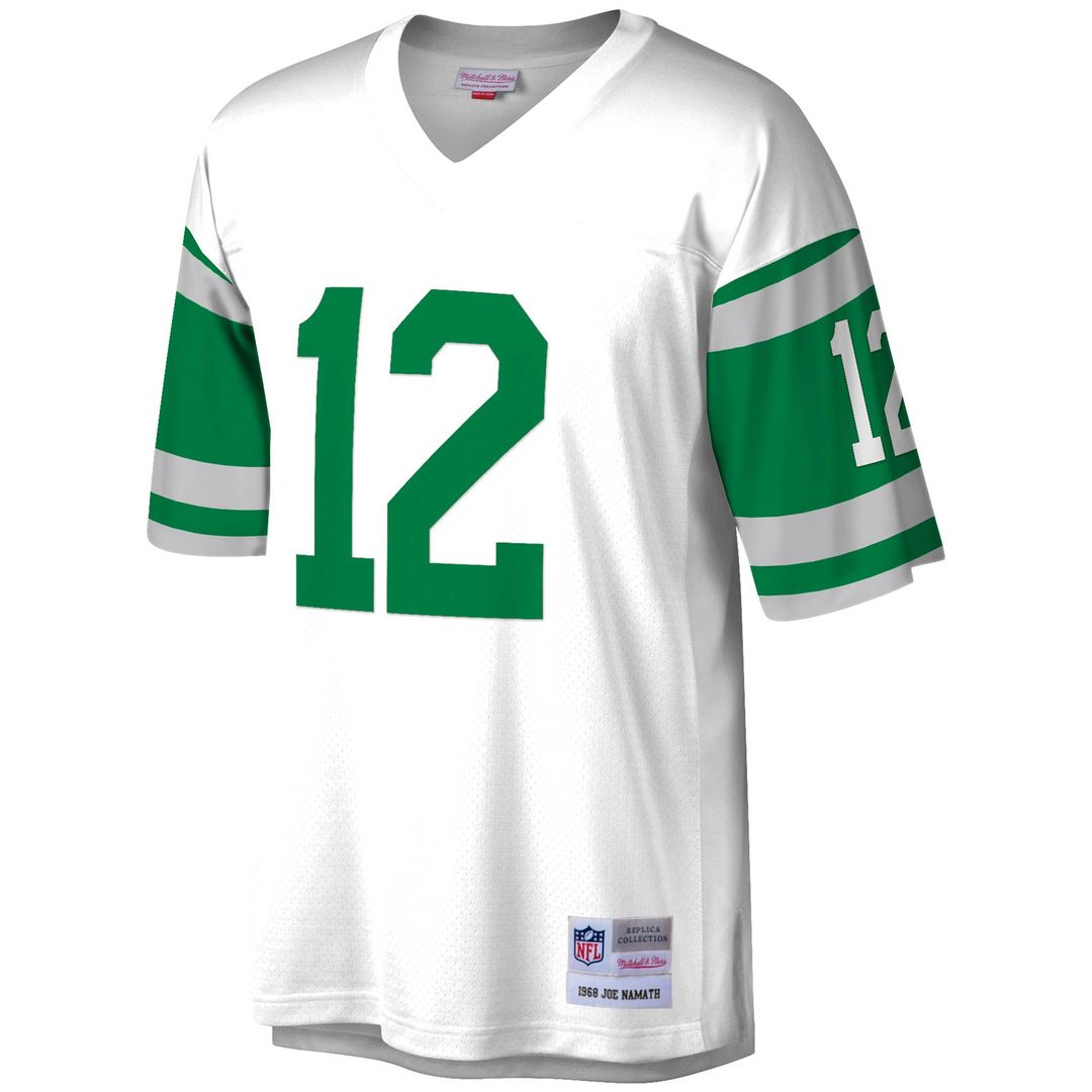Joe Namath New York Jets Mitchell & Ness Legacy Replica Official Jersey - Kelly Green