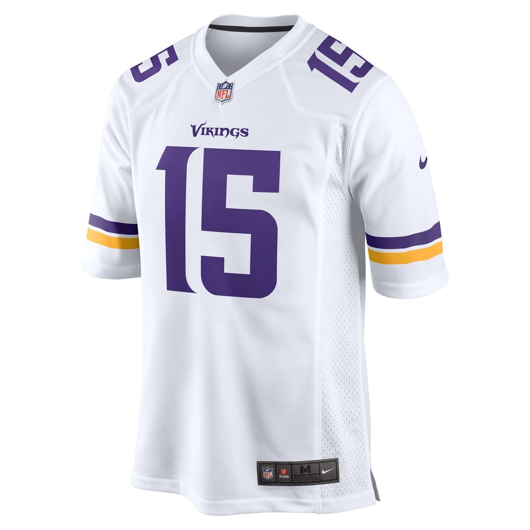 Dallas Turner Minnesota Vikings Nike Game Official Jersey -  White