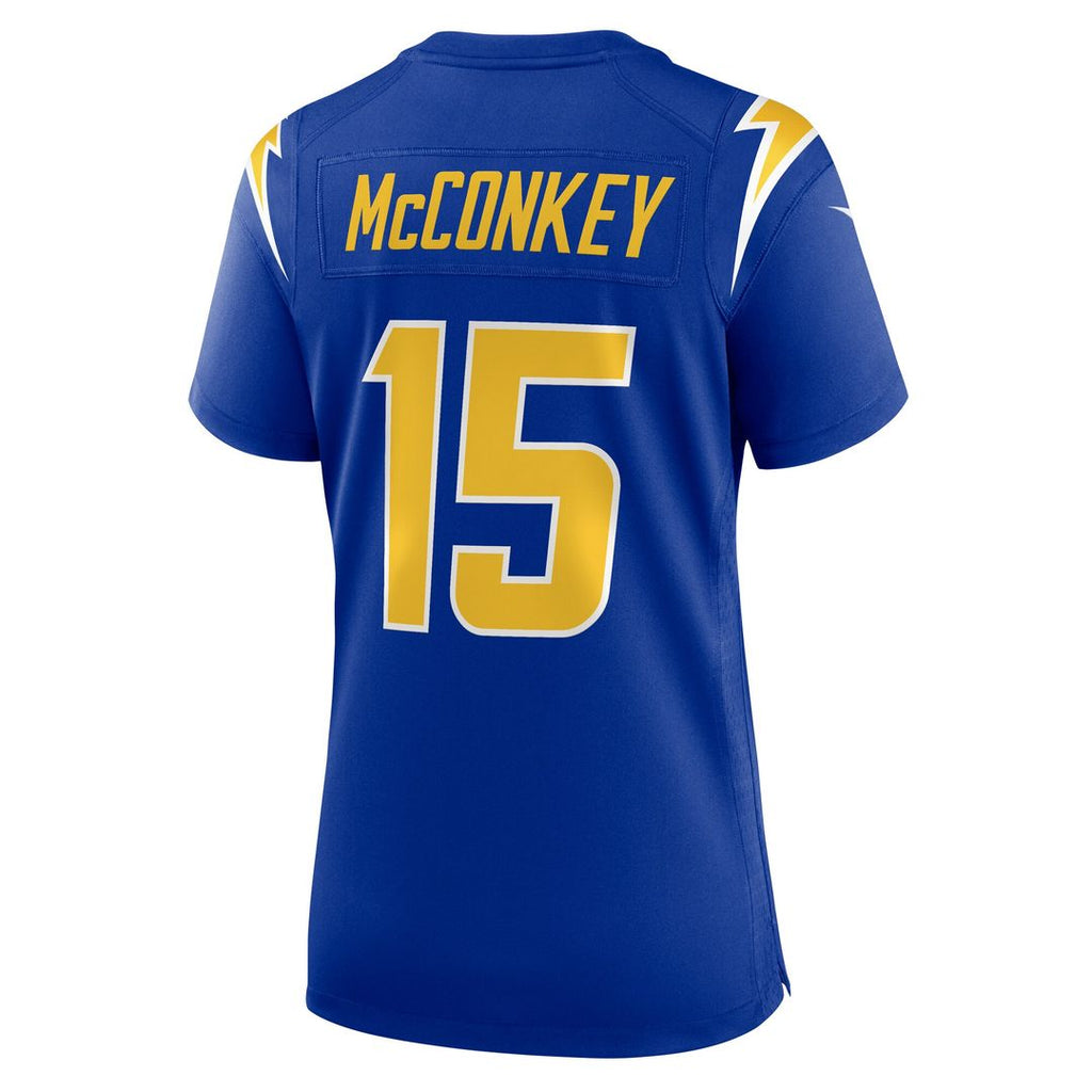 Ladd McConkey Los Angeles Chargers Nike Women's Alternate Game Official Jersey -  Royal
