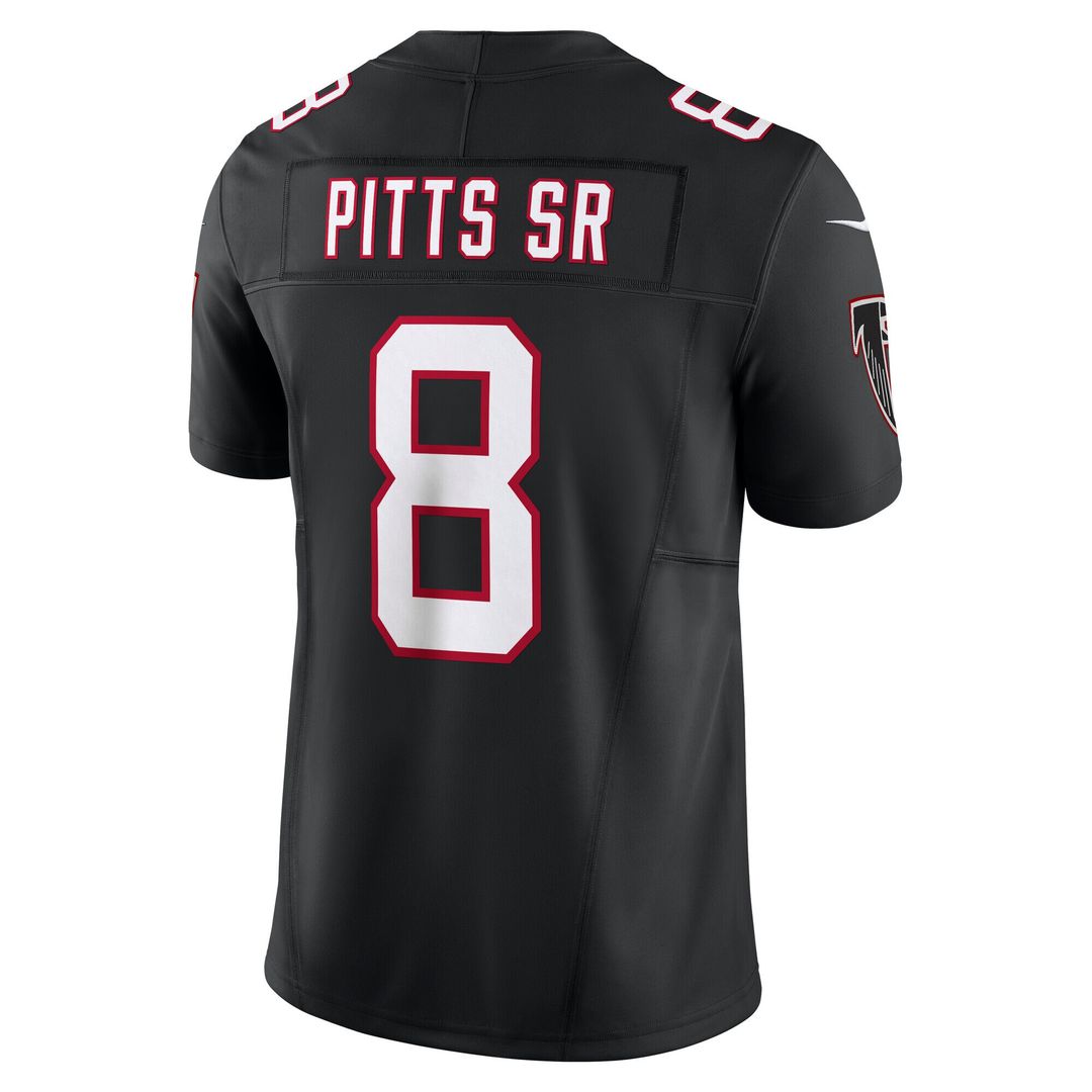 Kyle Pitts Sr. Atlanta Falcons Nike Vapor F.U.S.E. Limited Official Jersey - Black