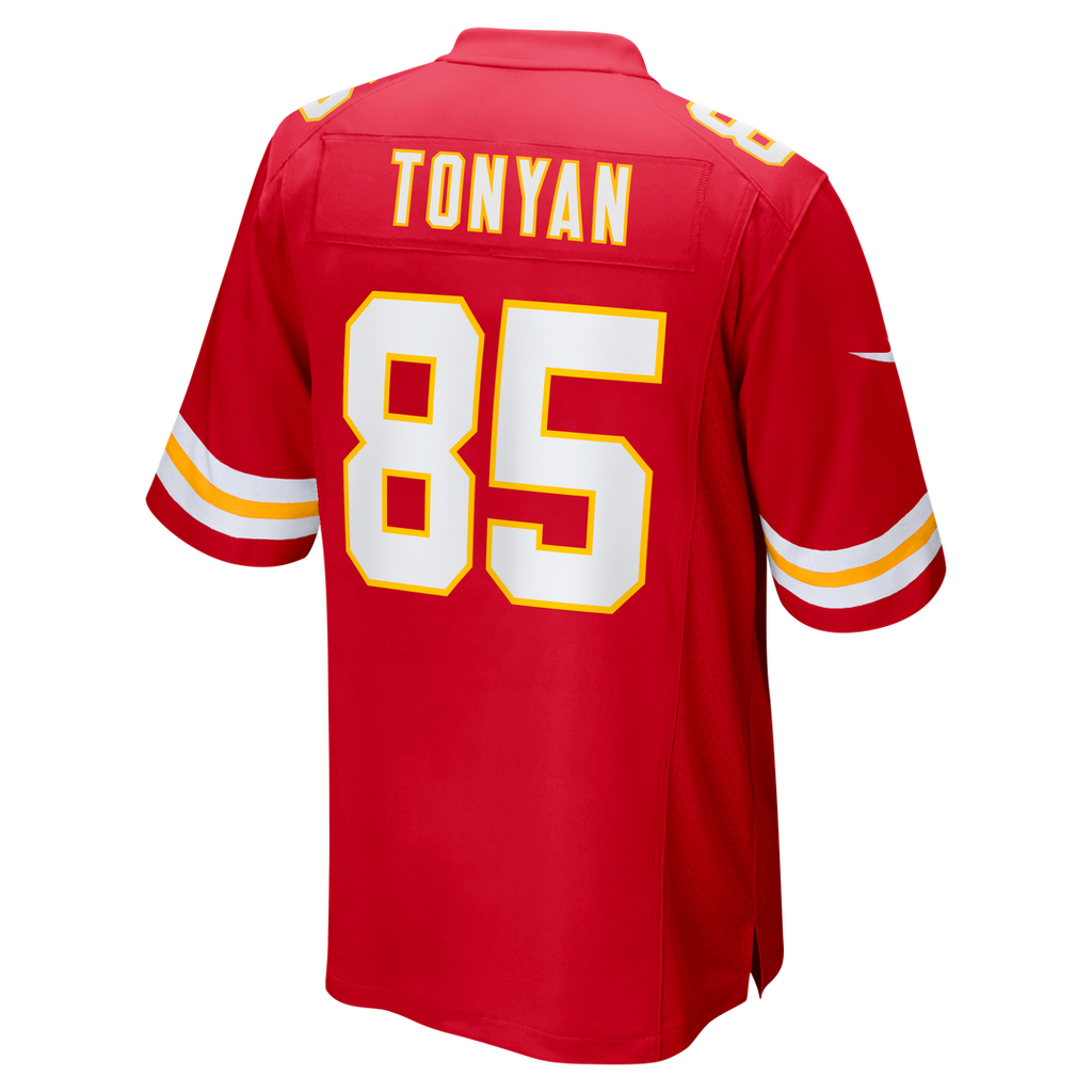Robert Tonyan Kansas City Chiefs Nike Team Game Official Jersey -  Red