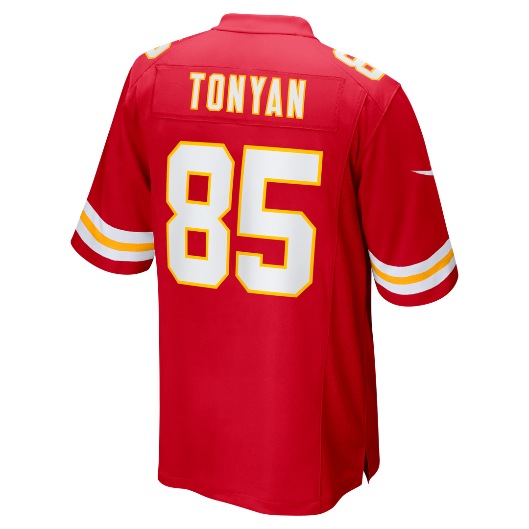 Robert Tonyan Kansas City Chiefs Nike Team Game Official Jersey -  Red