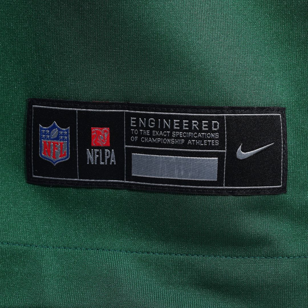Breece Hall New York Jets Nike Game Official Jersey - Legacy Green