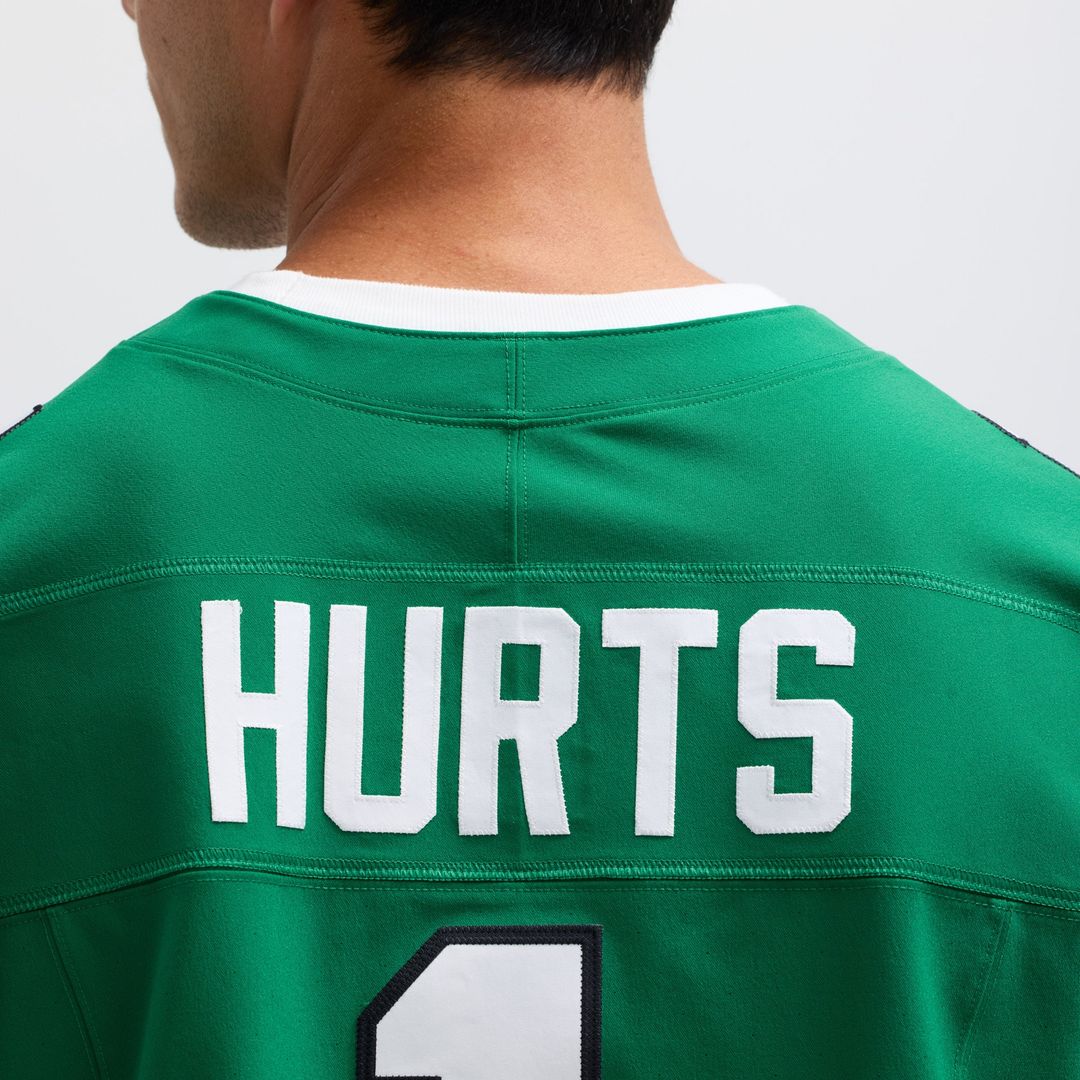 Jalen Hurts Philadelphia Eagles Nike 2nd Alternate Vapor F.U.S.E. Elite Official Jersey - Kelly Green