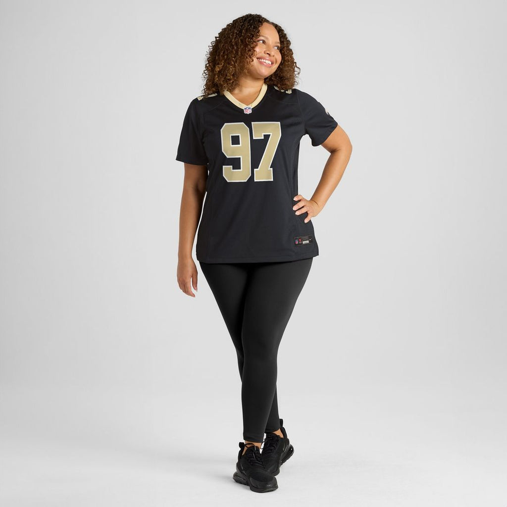 Khristian Boyd New Orleans Saints Nike Women's Game Jersey - Black