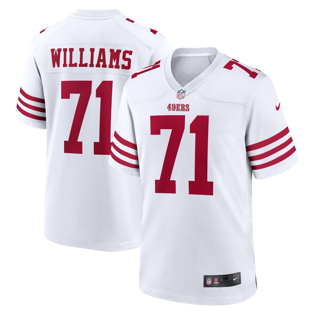Trent Williams San Francisco 49ers Nike Player Game Official Jersey - White