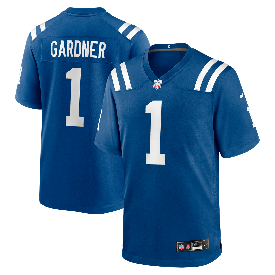 Ahmad Sauce Gardner Indianapolis Colts Nike Alternate 2 Indiana Nights Game Official Jersey -  Heather Royal