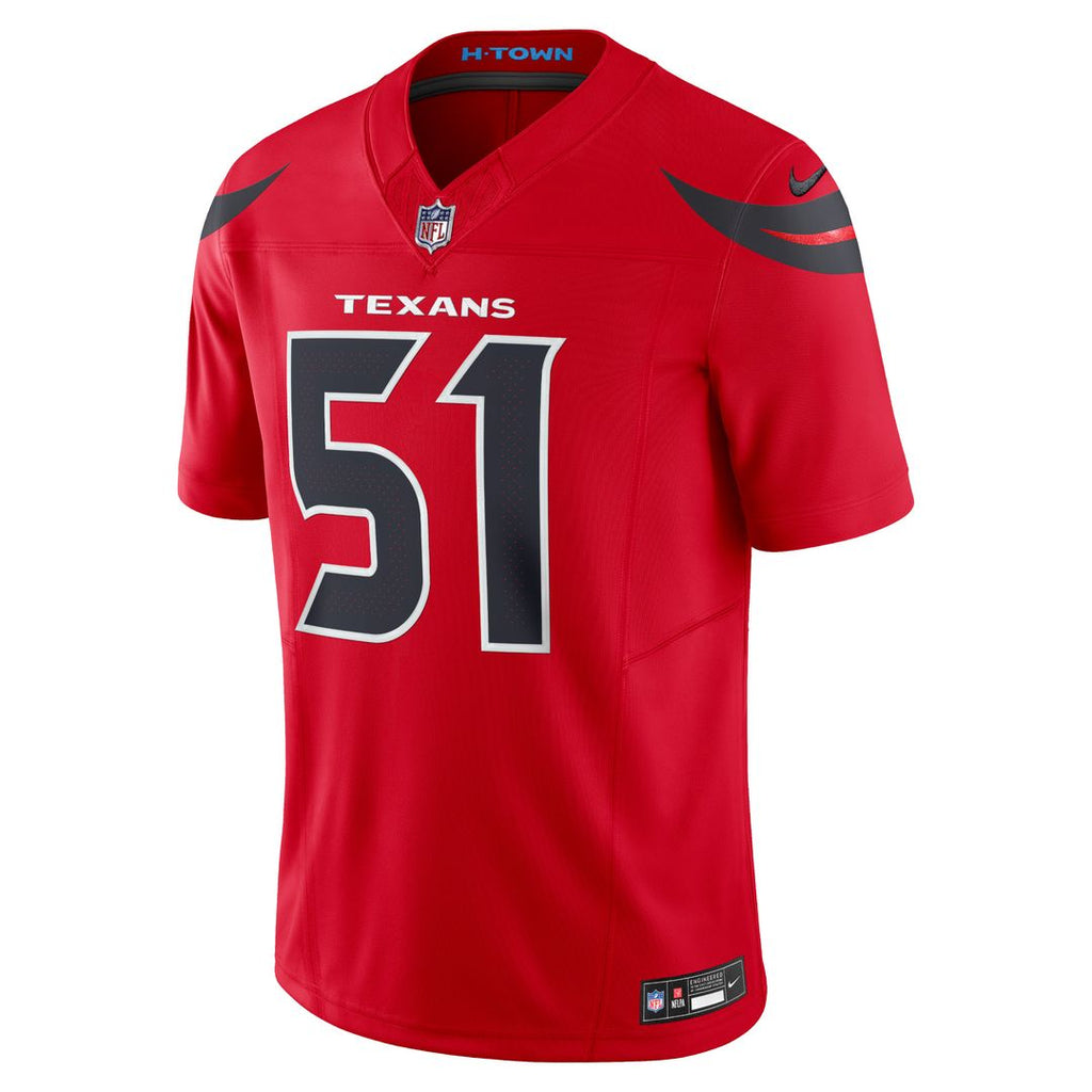 Will Anderson Jr. Houston Texans Nike Vapor F.U.S.E. Limited Official Jersey - White