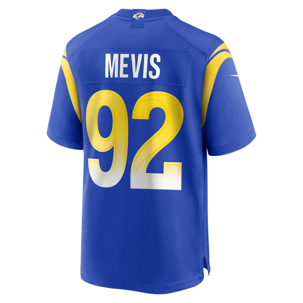 Harrison Mevis Los Angeles Rams Nike Team Game Jersey - Royal
