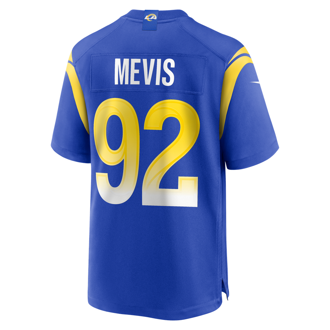 Harrison Mevis Los Angeles Rams Nike Team Game Jersey - Royal