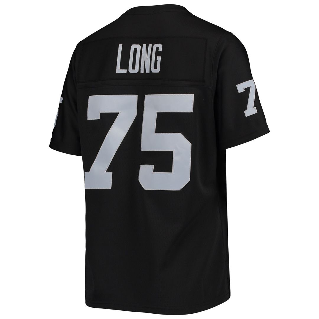 Howie Long Las Vegas Raiders Mitchell & Ness Women's Legacy Player Replica Jersey - Black