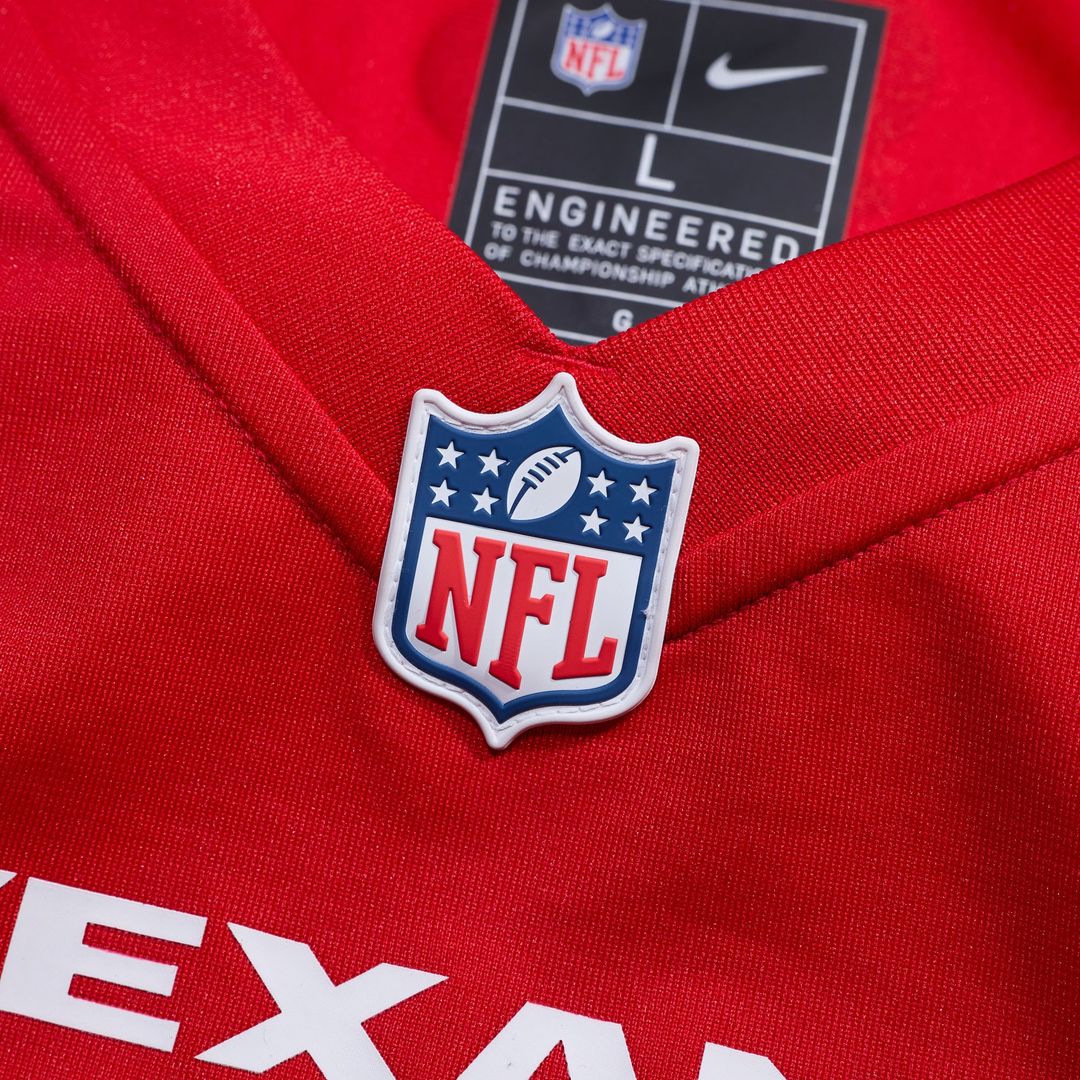 Tank Dell Houston Texans Nike Alternate Game Jersey - Red