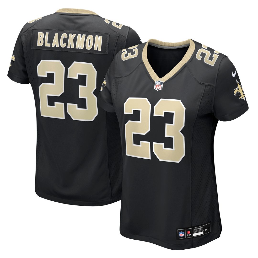 Julian Blackmon New Orleans Saints Nike Women's Team Game Official Jersey -  Black