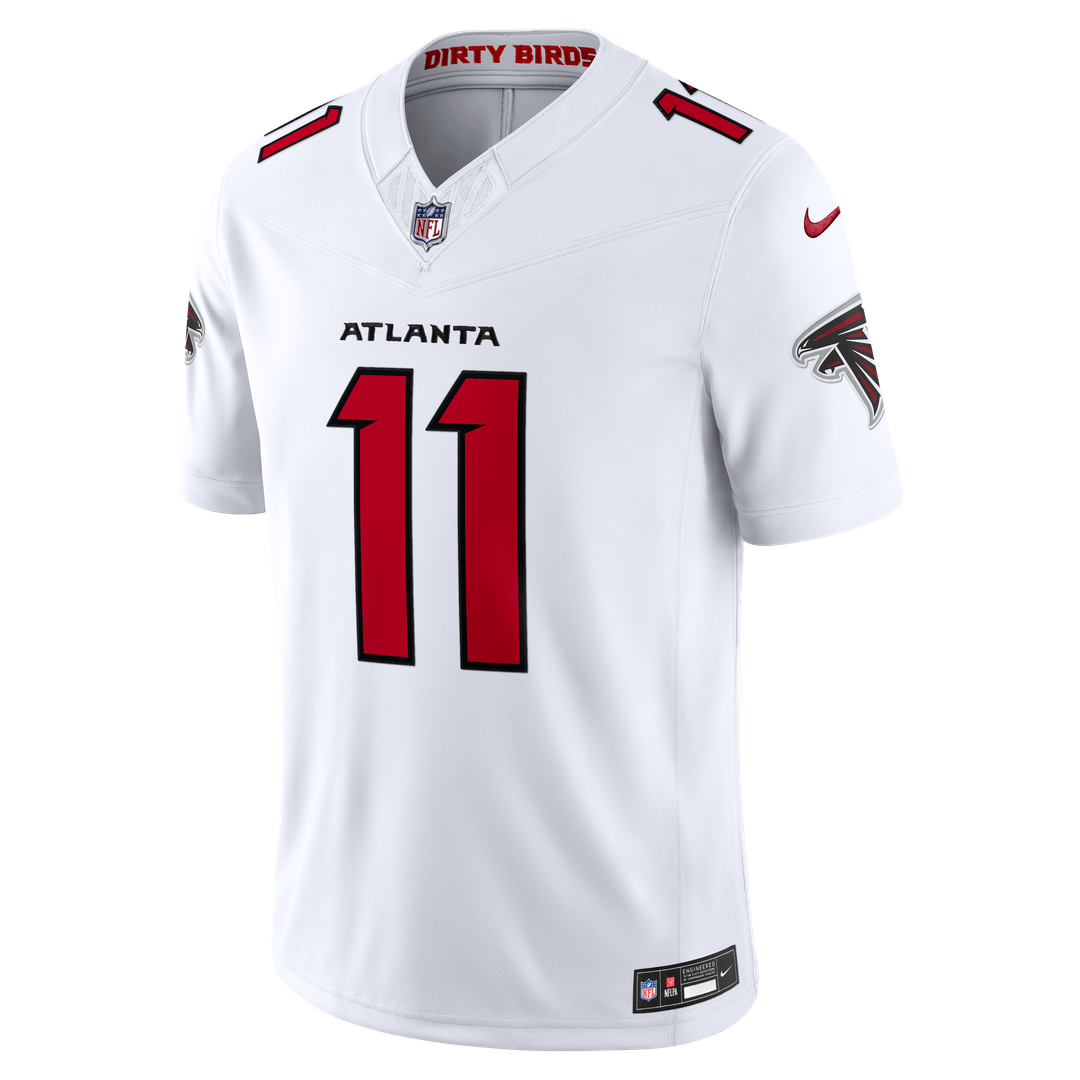 Jalon Walker Atlanta Falcons Nike Vapor F.U.S.E. Stitched Limited Official Jersey - White