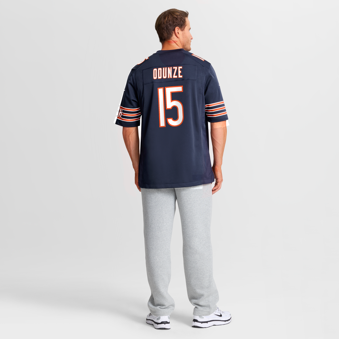 Rome Odunze Chicago Bears Nike  Player Game Official Jersey - Navy