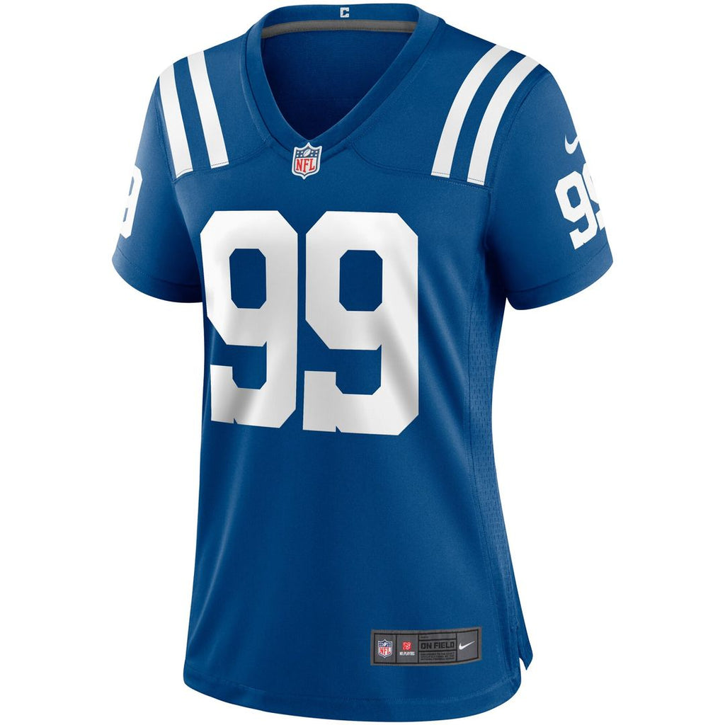 DeForest Buckner Indianapolis Colts Nike Women's Indiana Nights Alternate Game Official Jersey - Royal