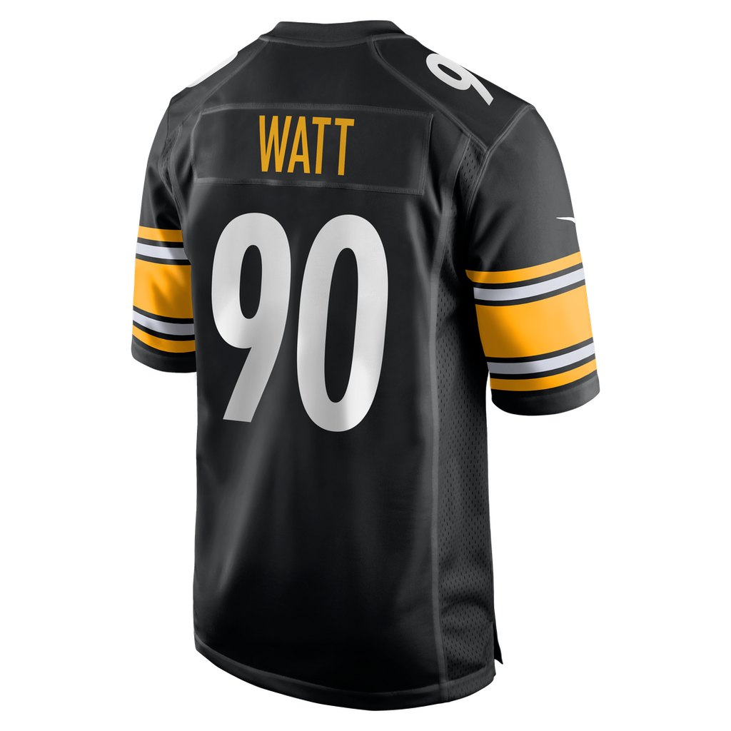 T.J. Watt Pittsburgh Steelers Nike Game Official Jersey - Black