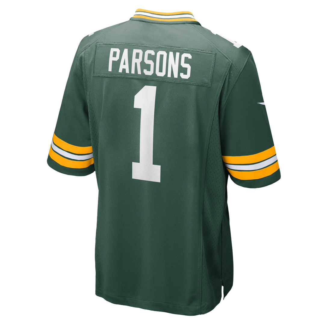 Micah Parsons Green Bay Packers Nike Game Player Official Jersey - Green