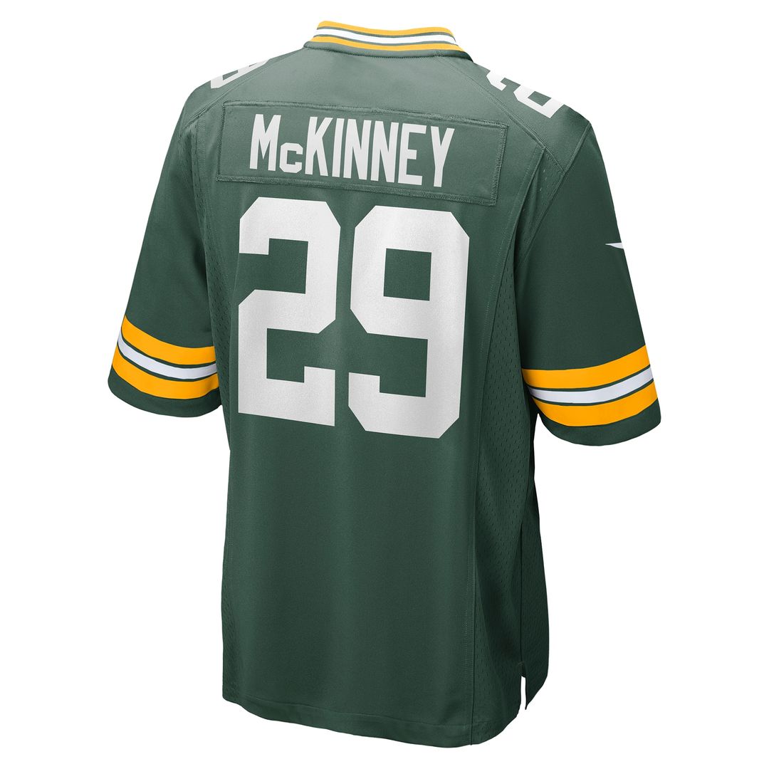 Xavier McKinney Green Bay Packers Nike Team Game Official Jersey -  Green
