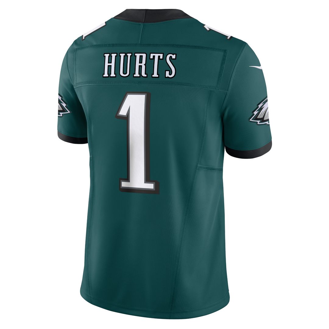 Jalen Hurts Philadelphia Eagles Nike Vapor F.U.S.E. Limited Official Jersey - Midnight Green