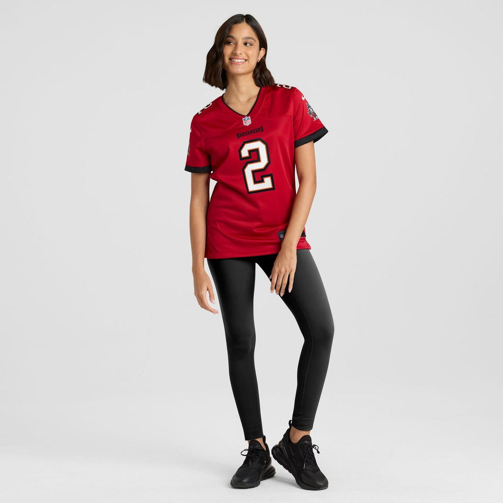 Emeka Egbuka  Tampa Bay Buccaneers Nike Women's Team  Game Official Jersey - Red