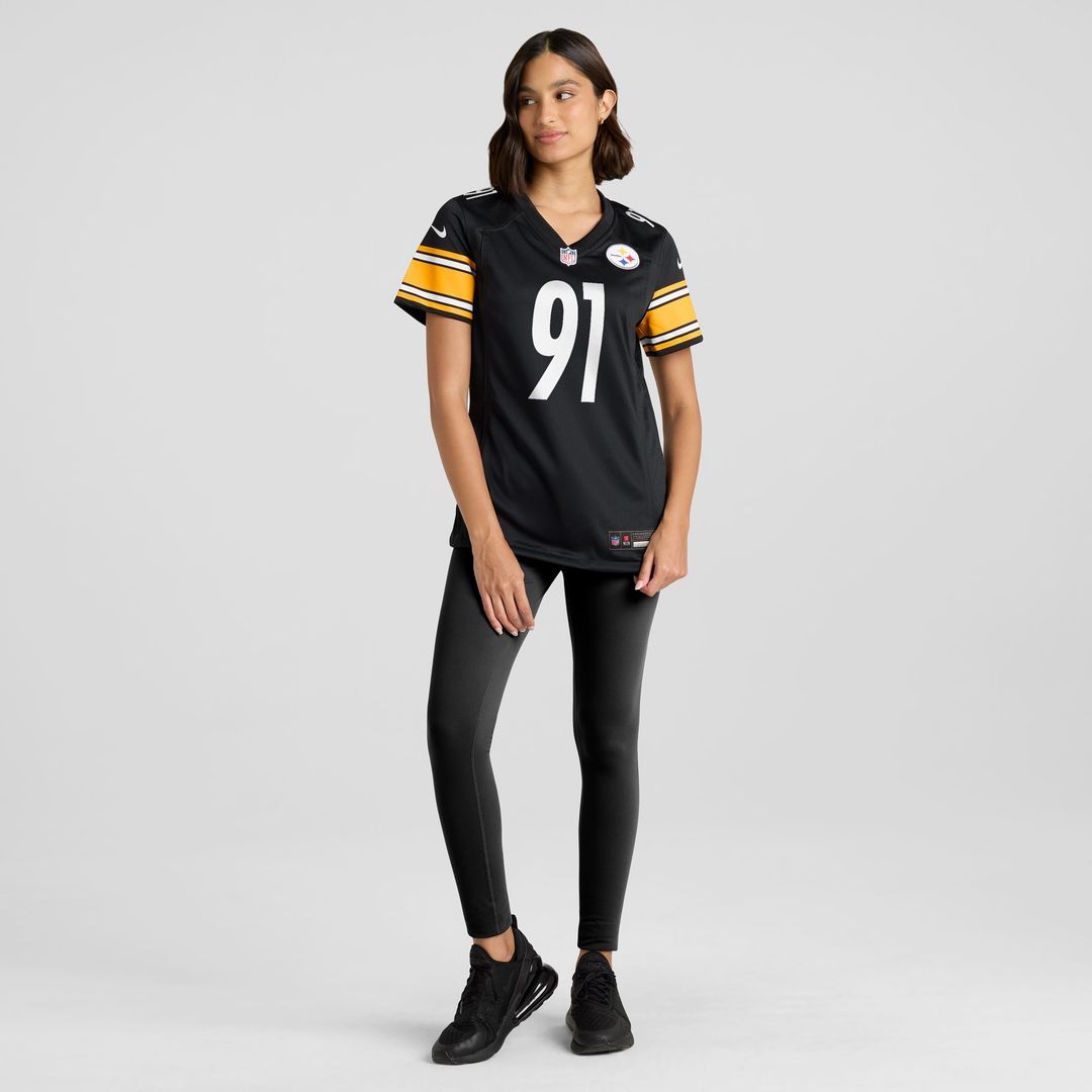 Logan Lee Pittsburgh Steelers Nike Women's Team Game Jersey - Black